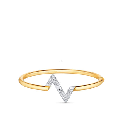 [Luxe Jewels]VOLTE UPSITE DOWN GOLD DIAMOND BRACELET