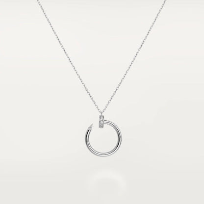 [Luxe Jewels]JUSTE NECKLACE SILVER