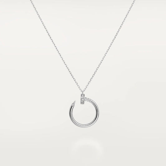 [Luxe Jewels]JUSTE NECKLACE SILVER