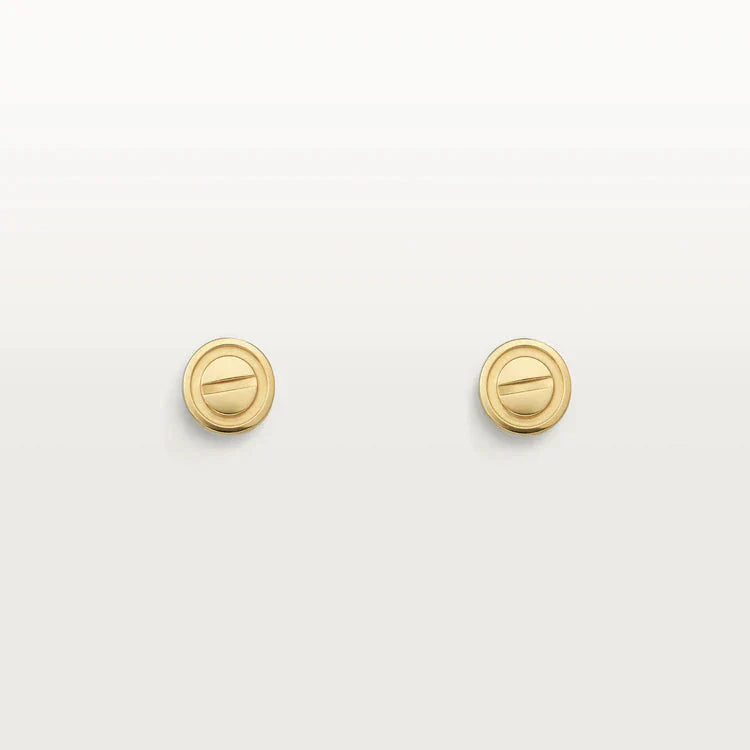 [Luxe Jewels]LOVE EARRINGS GOLD 10MM