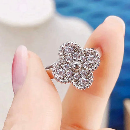 [Luxe Jewels]CLOVER DIAMOND RING