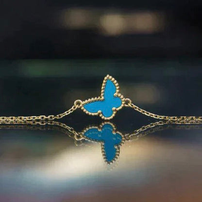 [Luxe Jewels]BUTTERFLY TURQUOISE BUTTERFLY BRACELET