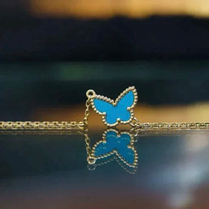 [Luxe Jewels]BUTTERFLY TURQUOISE BUTTERFLY BRACELET