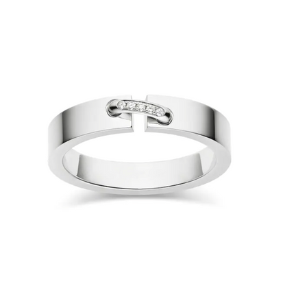 [Luxe Jewels]ALLIANCE LIENS VIDENCE DIAMOND 4MM RING