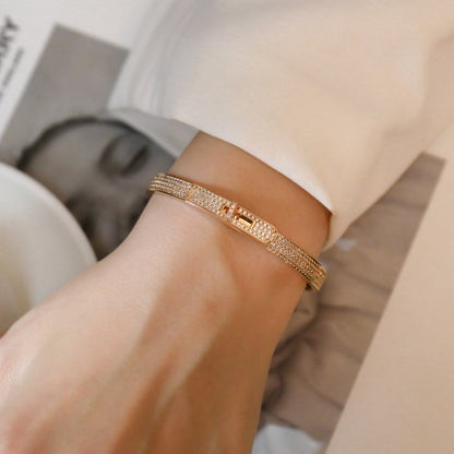 [Luxe Jewels]KELLY BRACELET DIAMOND PAVED