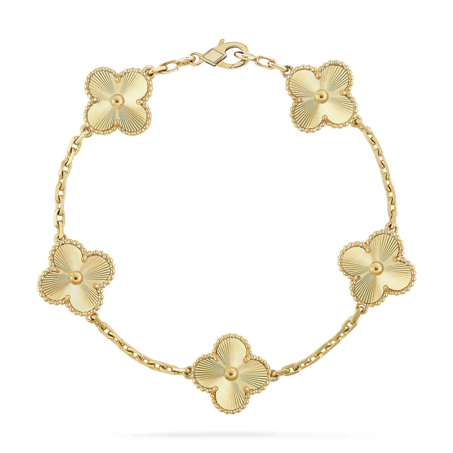 [Luxe Jewels]CLOVER 5 FLOWERS LASER BRACELET