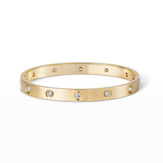 [Luxe Jewels]LOVE BRACELET 6.1MM 10 DIAMONDS