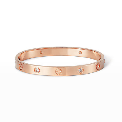 [Luxe Jewels]LOVE BRACELET 6.1MM 4 DIAMONDS