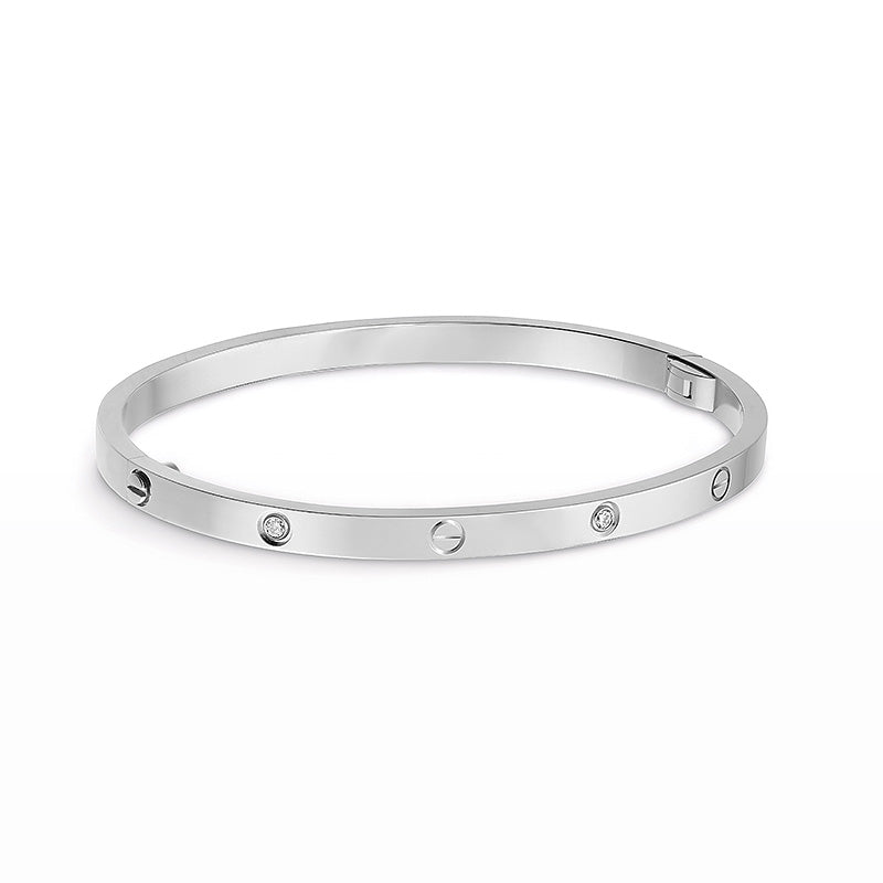 [Luxe Jewels]LOVE BRACELET 3.65MM 6 DIAMONDS