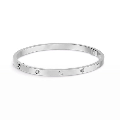 [Luxe Jewels]LOVE BRACELET 3.65MM 6 DIAMONDS