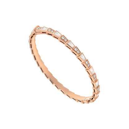 [Luxe Jewels]SERPENTI BRACELET PINK GOLD MOP DIAMOND