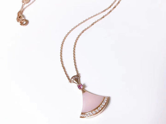 [Luxe Jewels]DREAM NECKLACE PINK MOP DIAMOND