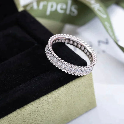 [Luxe Jewels]PERLEE DIAMOND SILVER RING