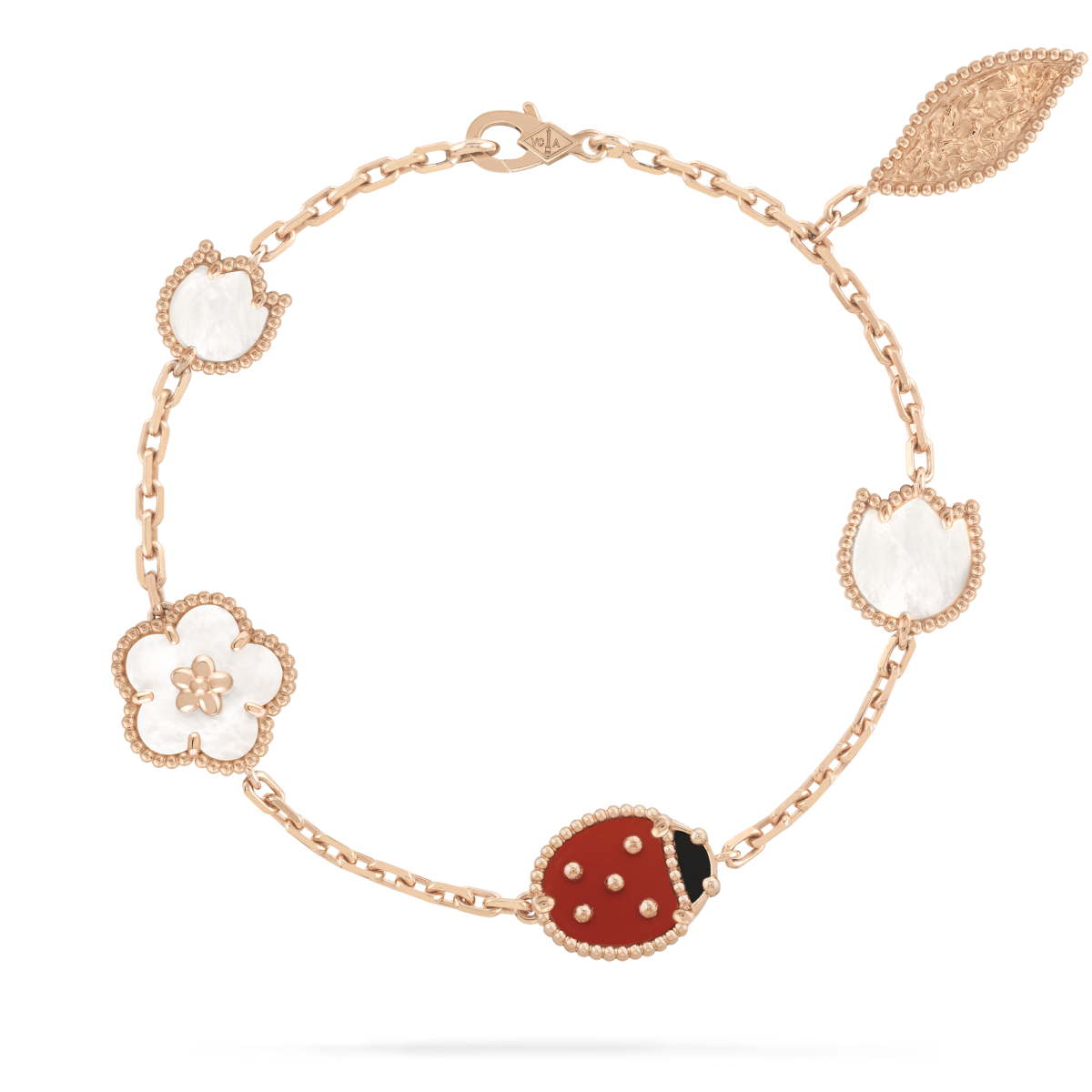 [Luxe Jewels]LUCKY SPRING 5 MOTIF BRACELET