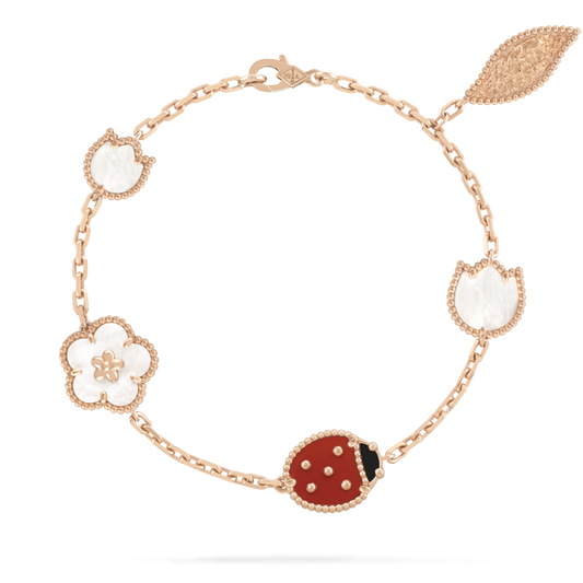 [Luxe Jewels]LUCKY SPRING 5 MOTIF BRACELET