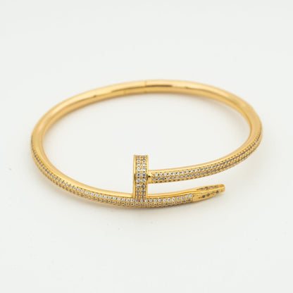 [Luxe Jewels]JUSTE BRACELET 3.5MM ALL DIAMONDS