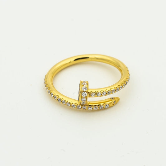 [Luxe Jewels]JUSTE RING 1.8MM GOLD DIAMONDS