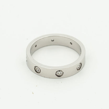 [Luxe Jewels]LOVE RING 3.6MM 8 DIAMONDS