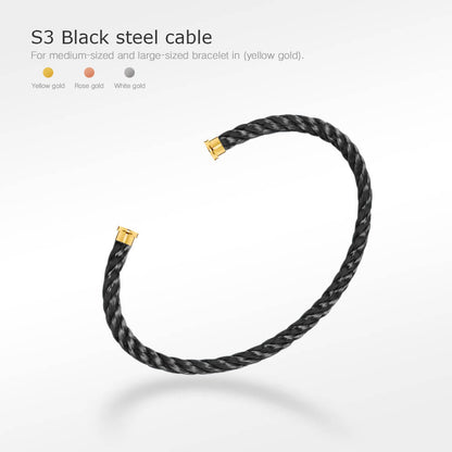 [Luxe Jewels]FORCE SERIES BRACELET CABLES 50 CHOICES (DIY SELECTION)