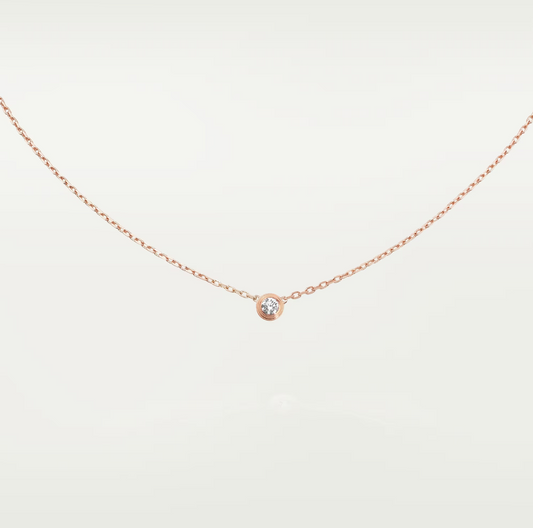 [Luxe Jewels]DAMOUR DIAMOND NECKLACE