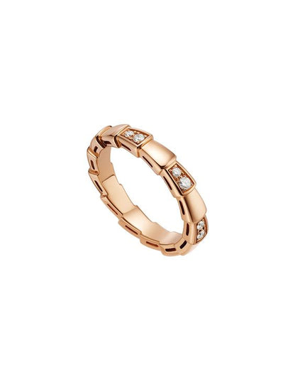 [MERA]SERPENTI RING ROSGOLD 3MM