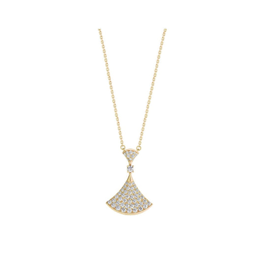 [Luxe Jewels]DREAM NECKLACE GOLD FULL DIAMOND