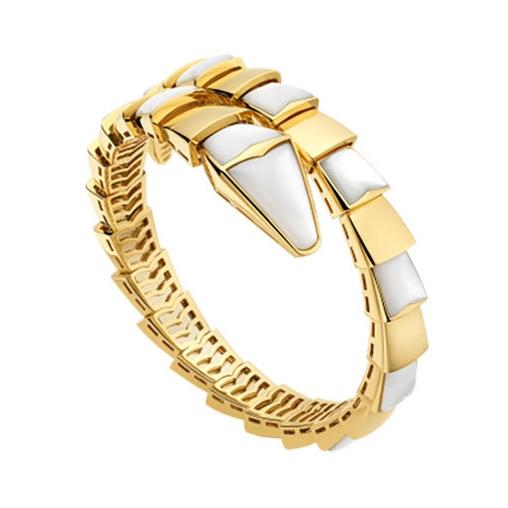 [Luxe Jewels]SERPENTI BRACELET MOP GOLD