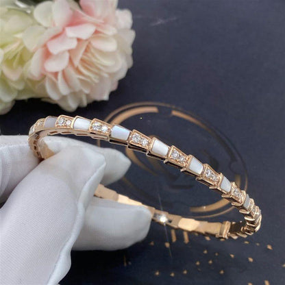 [Luxe Jewels]SERPENTI BRACELET PINK GOLD MOP DIAMOND