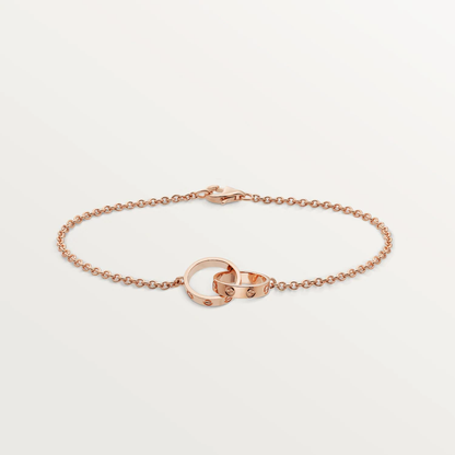 [Luxe Jewels]LOVE BRACELET DOUBLE RING