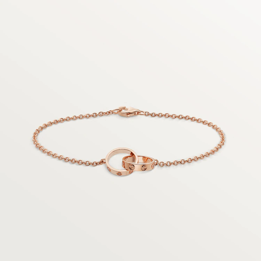 [Luxe Jewels]LOVE BRACELET DOUBLE RING