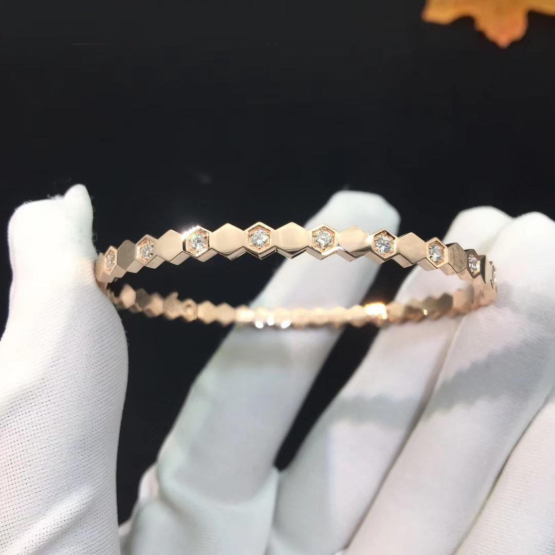 [Luxe Jewels]BEE LOVE SILVER DIAMOND BRACELET