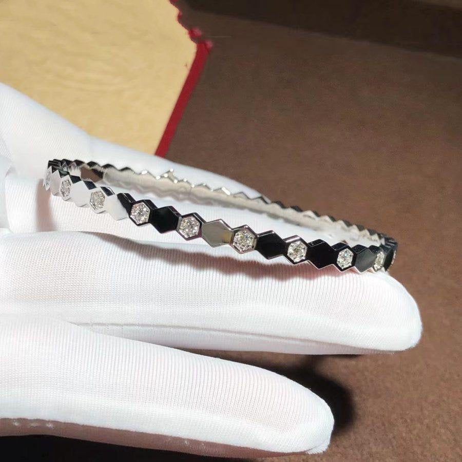 [Luxe Jewels]BEE LOVE SILVER DIAMOND BRACELET