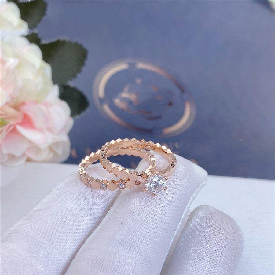 [Luxe Jewels]BEE LOVE RING PINK GOLD DIAMOND