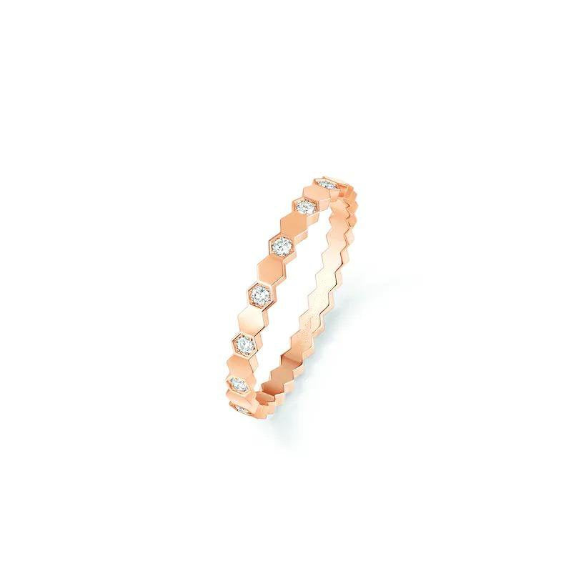 [Luxe Jewels]BEE LOVE RING PINK GOLD DIAMOND