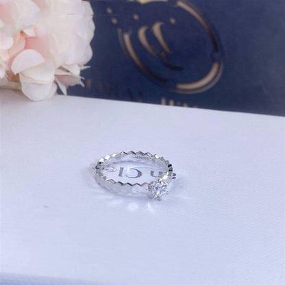 [Luxe Jewels]BEE LOVE RING SILVER 1 DIAMOND