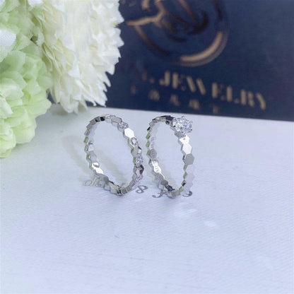 [Luxe Jewels]BEE LOVE RING SILVER 1 DIAMOND