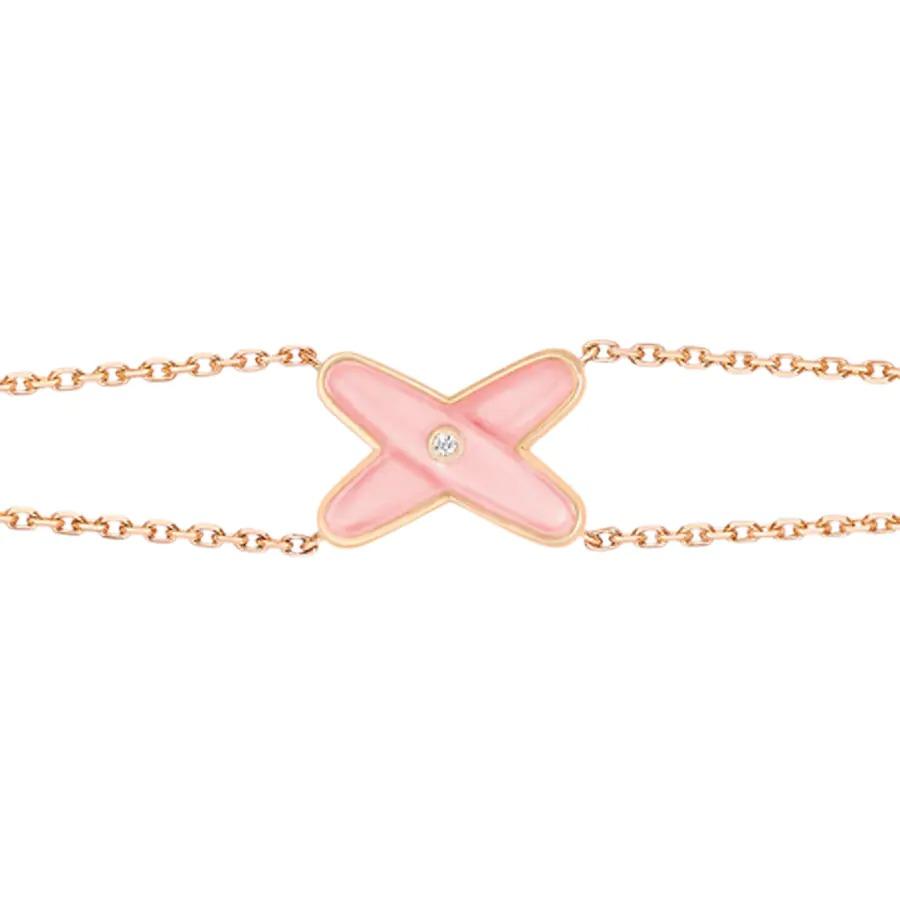 [Luxe Jewels]JEUX BRACELET PINK MOP PINK GOLD 1 DIAMOND