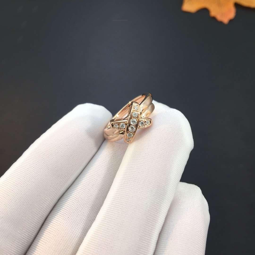 [Luxe Jewels]JEUX DE PINK GOLD DIAMOND RING