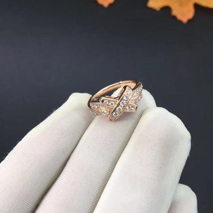 [Luxe Jewels]JEUX DE RING PINK GOLD DIAMOND