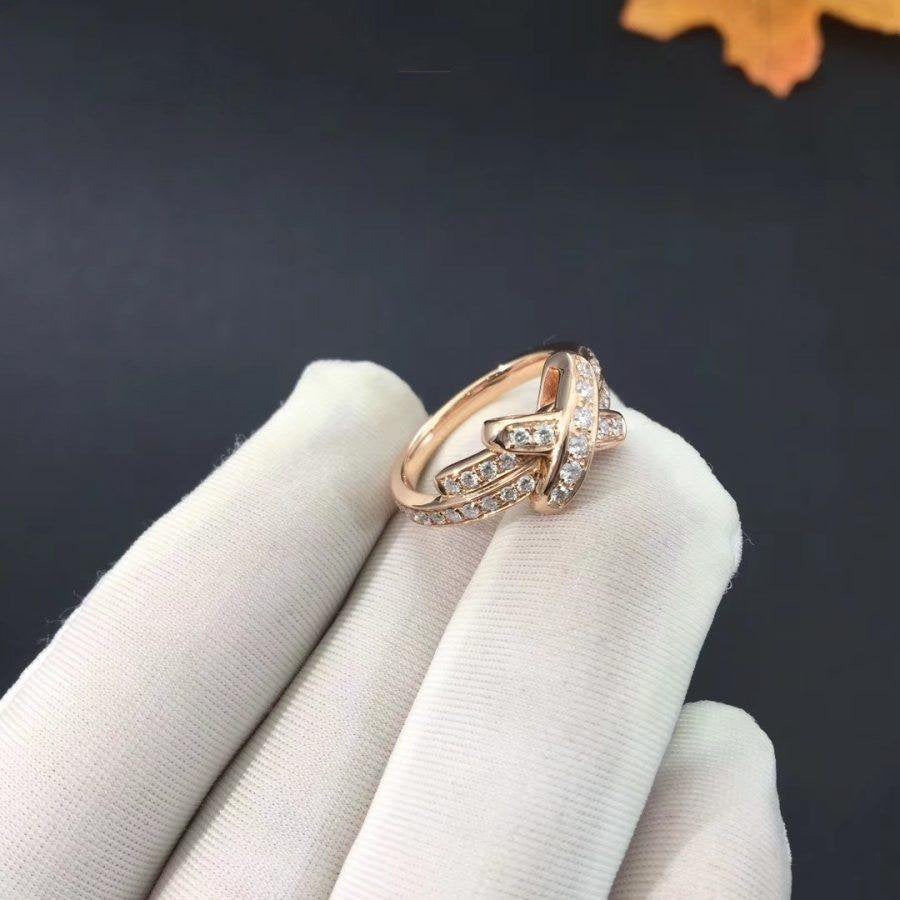 [Luxe Jewels]JEUX DE RING PINK GOLD DIAMOND