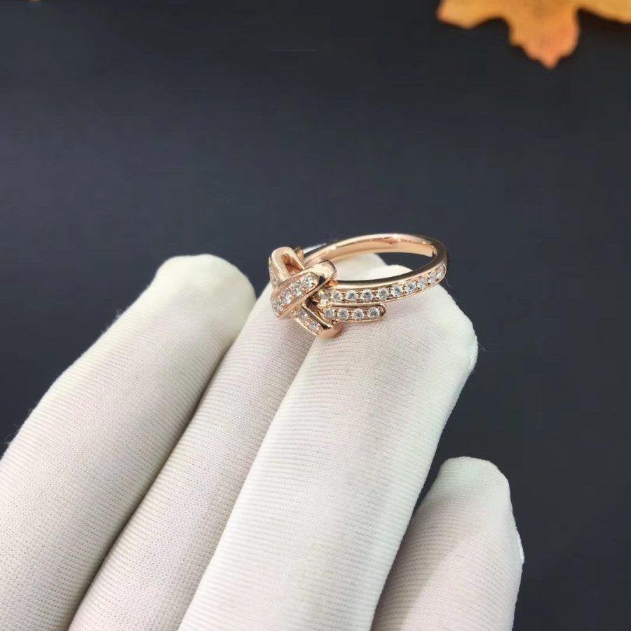 [Luxe Jewels]JEUX DE RING PINK GOLD DIAMOND