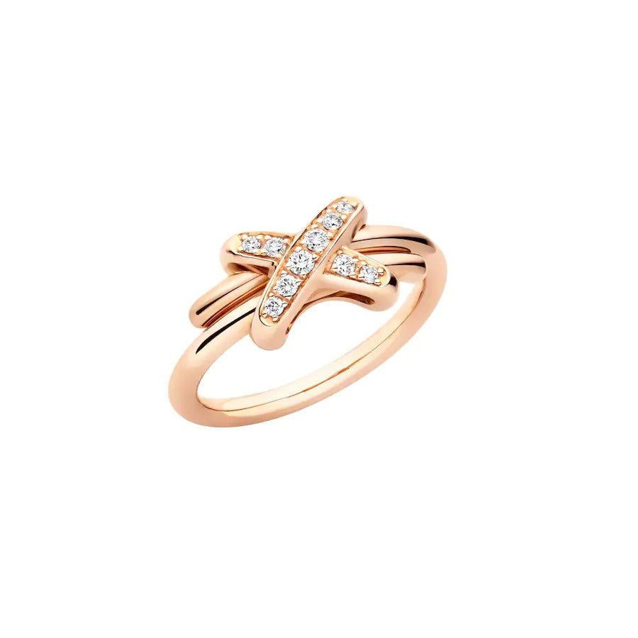 [Luxe Jewels]JEUX DE PINK GOLD DIAMOND RING