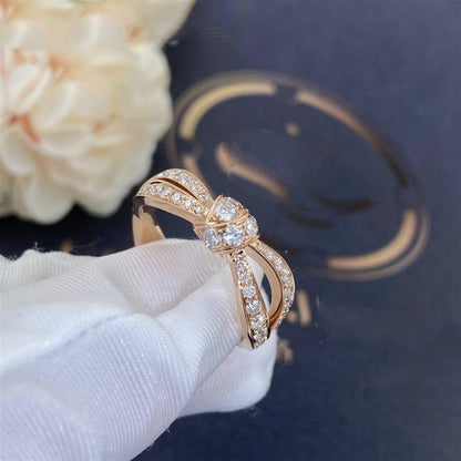 [Luxe Jewels]LIENS PINK GOLD DIAMOND RING