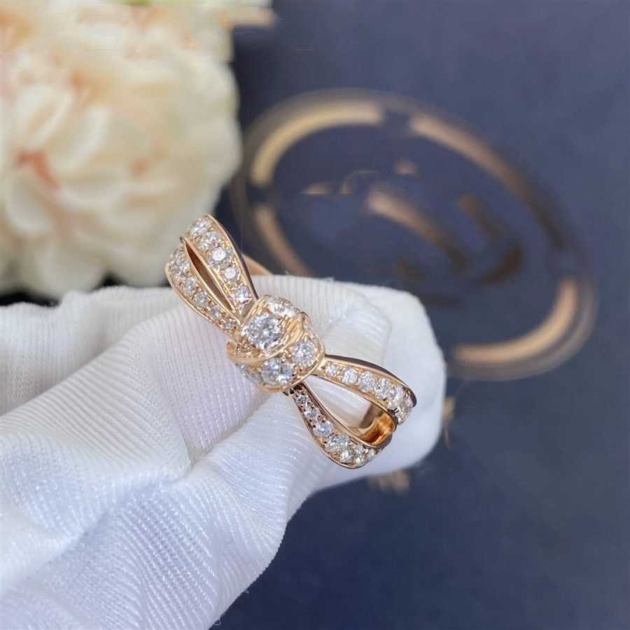 [Luxe Jewels]LIENS PINK GOLD DIAMOND RING