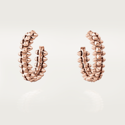 [Luxe Jewels]CLASH SMALL HOOP EARRINGS