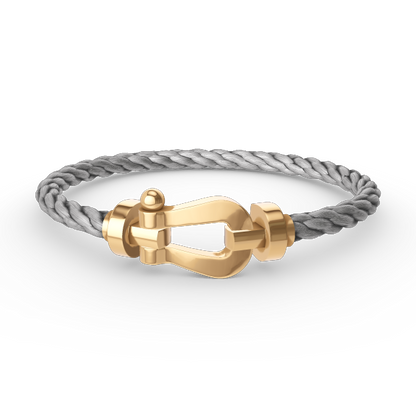 [Luxe Jewels]FORCE LARGE HORSESHOE NO DIAMOND BRACELET GOLD