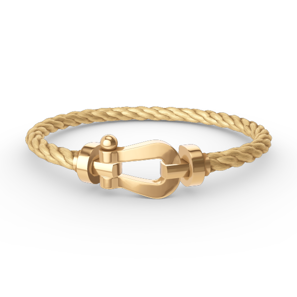 [Luxe Jewels]FORCE LARGE HORSESHOE NO DIAMOND BRACELET GOLD