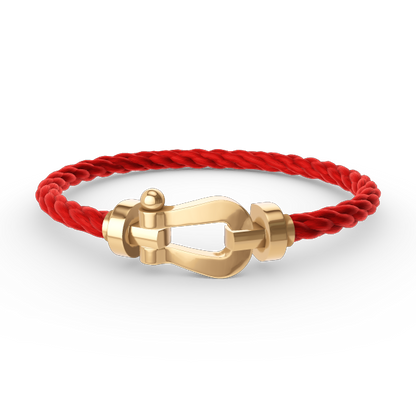 [Luxe Jewels]FORCE LARGE HORSESHOE NO DIAMOND BRACELET GOLD