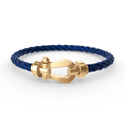 [Luxe Jewels]FORCE LARGE HORSESHOE NO DIAMOND BRACELET GOLD