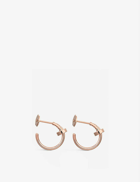 [Luxe Jewels]JUSTE EARRINGS PINK GOLD